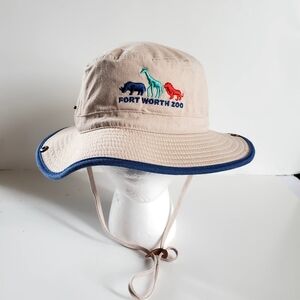 Fort Worth Zoo Tan Safari Hat